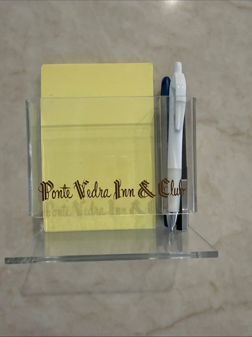 Ponte Vedra Inn and Club Memo Pad and Pen Holder